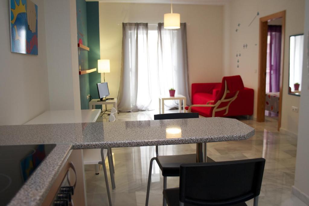 מאלגה Apartamentos Canasteros חדר תמונה
